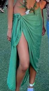 Green Pareau Sarong Cover Up