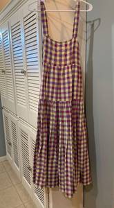 Gingham Maxi Dress