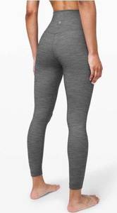 Lululemon Align 25” Heathered Grey Size 2