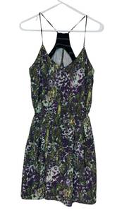 Lululemon  size 6 dress city summer floral sport tank tennis athletic purple gree