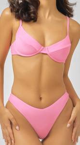 Swim Bottoms Cheeky V Bottoms Budapest Pink