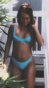 PAC Sun Blue Ribbed Bikini