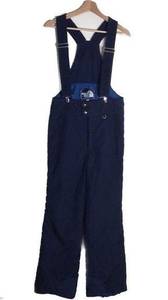 The North Face Vintage 80’S Nylon Overalls Snow Pants in Black M