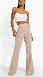 Fit & Flare Tailored Trousers