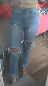 Distressed Jeans