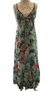 NWT green floral beach pool Maxi Dressby by Lauren Conrad size XS