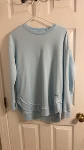 Oversize Light Blue,  sweatshirt