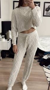 PacSun Love by Lottie Moss Cable Knit Sweater Set