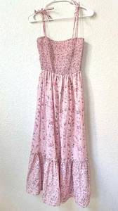 NEW Saks Fifth Ave 70/21 Floral-Print Smocked Sundress NWT Size Small