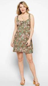 NINE BRITTON Jordan Shirred Dress