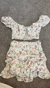 Two Piece Floral Set