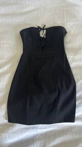 MINI BLACK BOW DRESS *NEVER WORN* SOLD OUT ONLINE