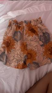 Sunflower Belted Shorts