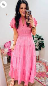 Pink Maxi Dress