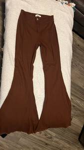 Super Flare Brown Pants