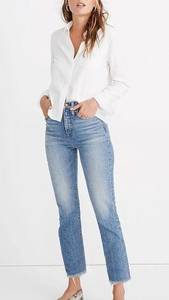 The Perfect Vintage Crop Denim Jeans Ainsworth Wash AF691 Sz 25