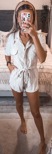 Princess Polly Taupe Romper 