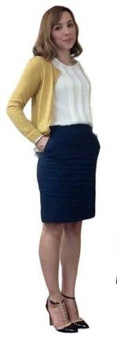 Tommy Hilfiger Vintage  Pencil Skirt Navy Excellent Condition 2001 Retro