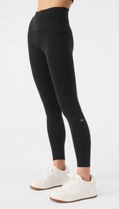 Alo Yoga NWT ALO 7/8 High Waist Airbrush Leggings Black Size Medium Brand New