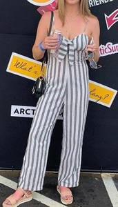 Striped Jumpsuit