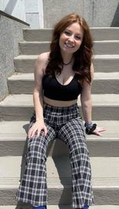 Plaid Flare Pants