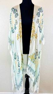 Los Angeles Kimono White Boho Duster