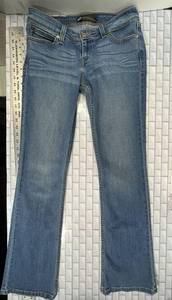 Levi’s  Demi Curve Low Rise Bootcut Skinny Jeans Sz 9/29 Light Wash Y2K Western