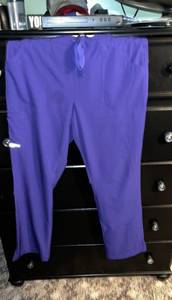 Dark Purple Scrub Bottoms 