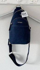 Haute Hippie Denim Sling Backpack NEW