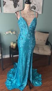 Blue Prom Dress