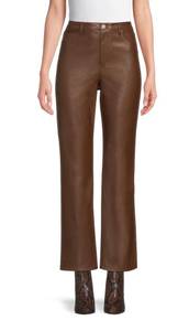 Junior’s Faux Leather Pants