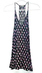 Free People Intimately  Rose Pattern Racerback Slip Dress