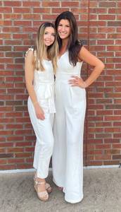 Favorite Time With You White Jumpsuit