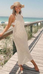 Mesh Maxi Coverup