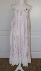 Free People  Beach Gauze Striped Dress