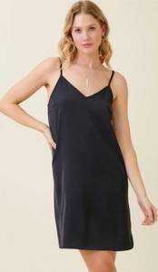 Loft Black Slip Dress