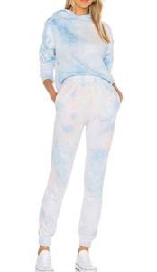 Frankies BIKINIS Tie Dye Sweat Set Hoodie & Sweatpants X-Small