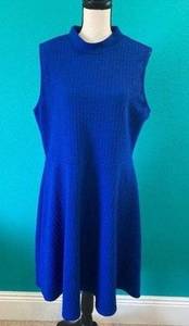 Vince Camuto dark royal blue dress in size xl