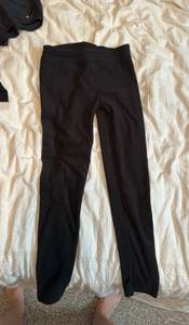 Black Fleece Leggings