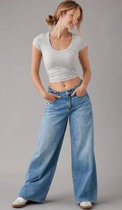 Baggy High Waisted Jeans