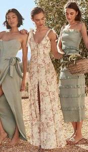 V. Chapman Eden Carmel Valley Rose Floral Print Maxi Dress Lace Up Corset Gown