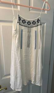 White and Blue s Dress