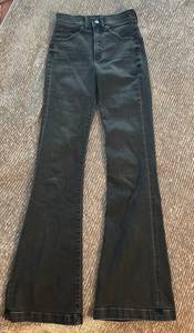 Black Flare High Rise Jeans