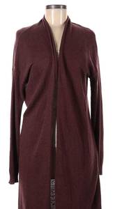 Long Maroon Cardigan