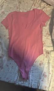 Pink Short Sleeve Bodysuit