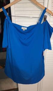 Royal Blue Blouse