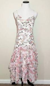 Delia’s Floral Maxi Dress Y2K Jrs Large