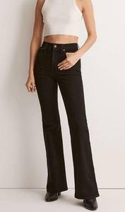 Madewell Black Flare Jeans