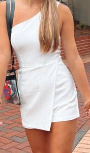 White Romper