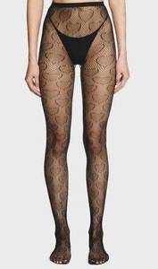 DOLLS KILL Blind Date Jitters Fishnet Heart Tights One Size